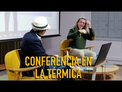 Charla en La Térmica Málaga. Antonio García Villarán y Héctor Márquez