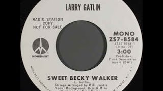 Sweet Becky Walker by Larry Gatlin and The Gatlin brothers from his album The Pilgrim