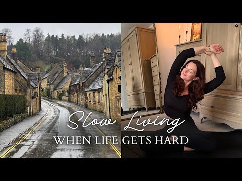 Slow Living During the Hardest Time of the Year | Yule Winter Solstice Cotswolds Countryside Vlog