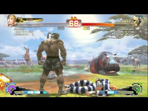 SSF4 AE: 2012 - Junnnnn (Cody) vs pitaponorama (Sagat) - Xbox Live Match