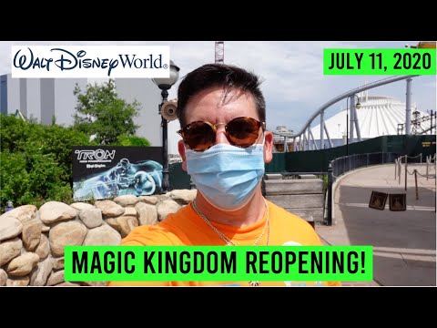 Magic Kingdom Reopening Day! | July 11, 2020