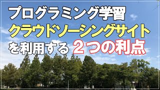 【クラウドソーシングサイト】を利用してプログラミング学習を効率的に！
