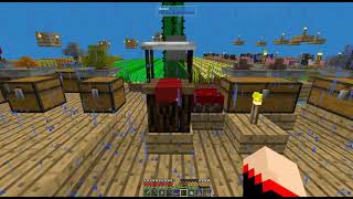 Minecraft Sky Factory 4 Ep 18 Filing Cabinets for Fluids, WHAT????