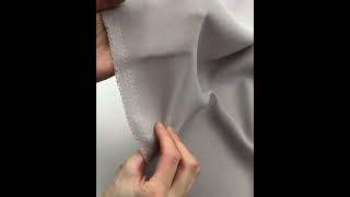 8058-20 Искусственный креп-шёлк цвет Лилово-серый 120 гр/м2, 150 см на YouTube