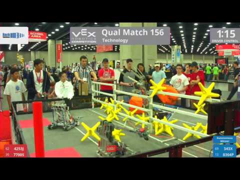 2017 VRC Tech Q156 - 4253J 7700S vs 343X 8304P - 33 to 14