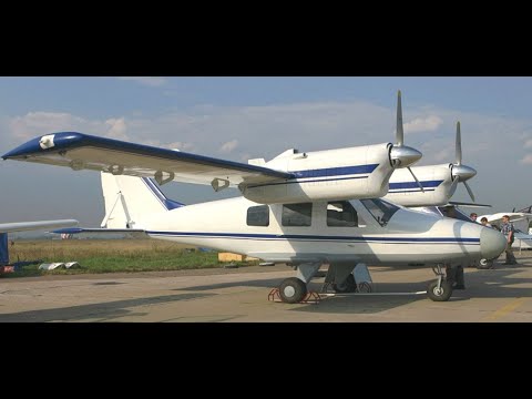 Превью видео о Продаётся Самолет легкий 2-х моторный новый в Москве.