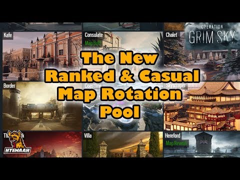 R6 Ranked & Casual Map Rotation Change - Operation Grim Sky - Rainbow Six Siege