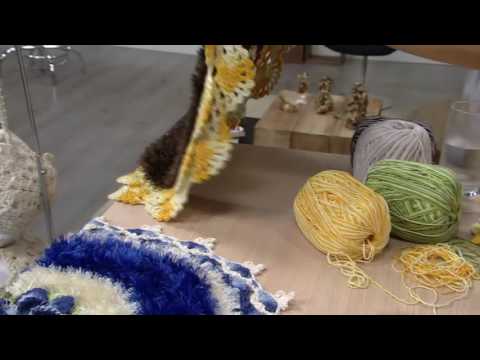 Mulher.com - 28/12/2016 - Flor sininho em crochê - Marcelo Nunes PT1