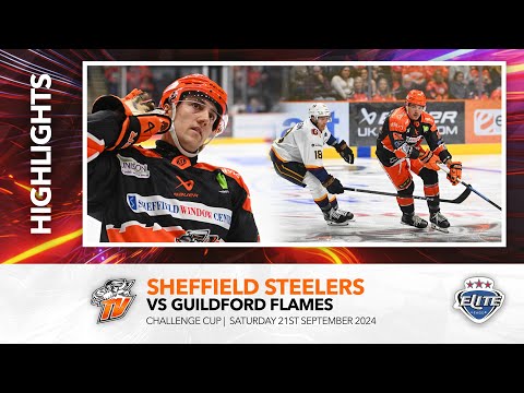 Sheffield Steelers v Guildford Flames - Challenge Cup - 21st September 2024
