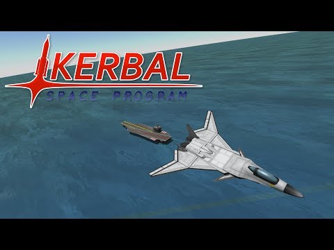 Fighter Jet Showdown 3 (Part 6) - Carrier Battle - Kerbal Space Program