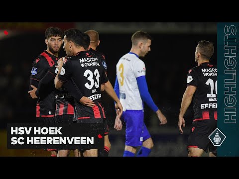 Highlights HSV Hoek - sc Heerenveen | TOTO KNVB Beker