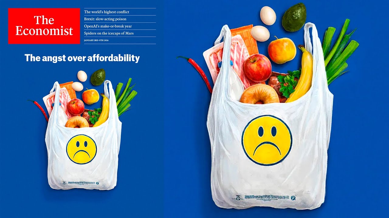 LA PORTADA DE AÑO NUEVO DE THE ECONOMIST ANUNCIA LA CRISIS DEL COSTO DE VIDA EN 2026