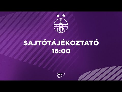 Újpest FC - Sajtótájékoztató - 2025.12.18. 16:00