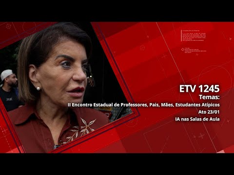 II Encontro Estadual de Professores, Pais, Mães, Estudantes Atípicos | Ato 23/01 | IA nas Salas de Aula