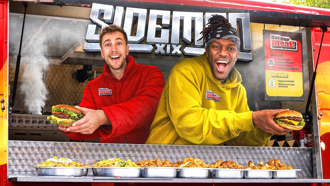 SIDEMEN FOOD TRUCK ROAD TRIP