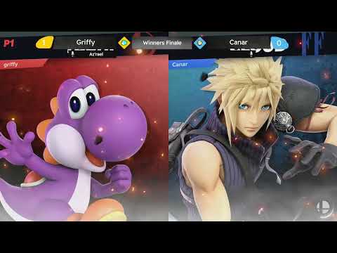Low Mana Weekly S3 #6 - Griffy (Yoshi) Vs. Canar (Cloud,Donkey Kong) SSBU Ultimate Tournament