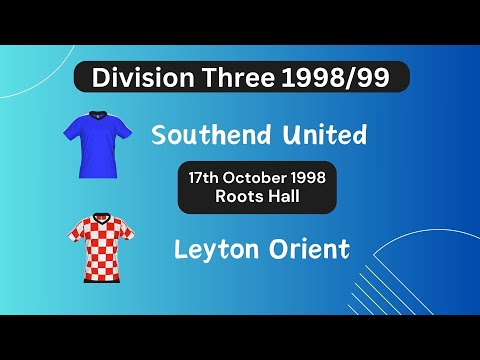 Southend vs Leyton Orient 1998