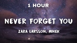 1 Hour Never Forget You - Zara Larsson MNEK 🎧 1