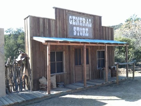 Old Western Town False Front | Old West General Store Facade (Pt.4) Start To Finish