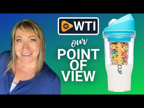 CRUNCHCUP A Portable Cereal Cup - WTI product video review