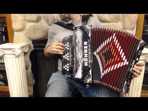 HANCIIISBKSPG - Hohner Anacleto Rey del Norte III Black Space 34 12 LMM