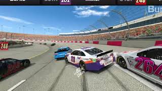 NASCAR Richmond 2020 challenge 4-1 Denny Hamlin #11 Fedex Real Racing 3 5120x1440 Toyota Camry RR3