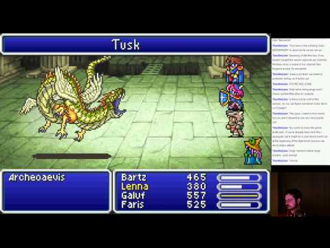 Final Fantasy V Random Run [4] 2nd Try: Actually Earth Crystal Time This Time!