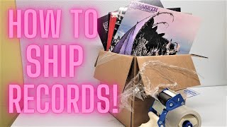 HOW TO SHIP RECORDS | SHIPPING RECORDS | SELLING RECORDS ON EBAY | RESELLING ON EBAY | EBAY SELLING