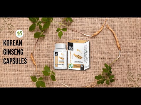 Ae naturals ginseng for energy and stress reaf capsules, 55 ...