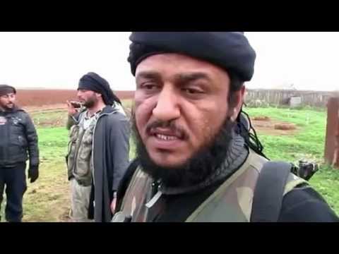 لقاء مع أحد القادة الميدانيين في كتيبة أبو دجانة للحديث عن الأوضاع الميدانية في محيط مطار كويرس العسكري