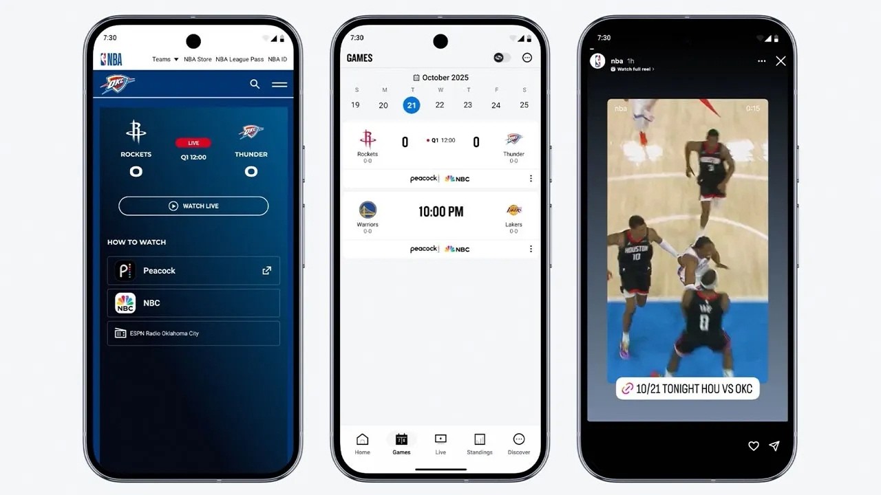 NBA Tap to Watch