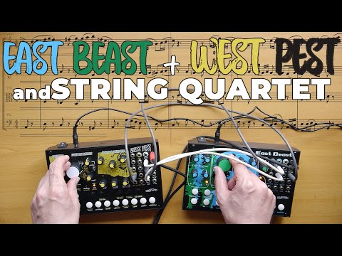 Cre8audio East Beast Vs West Pest + String Quartet | Fraternal Twins