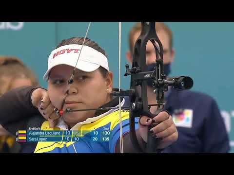 Alejandra Usquiano, Subcampeona en Copa Mundo París 2021 💚🥈🏹🇨🇴