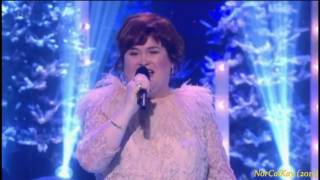 Susan Boyle ~ ABBA &quot;Thank You For the Music&quot; Christmas Party &amp; The Kiss (24 Dec 15)