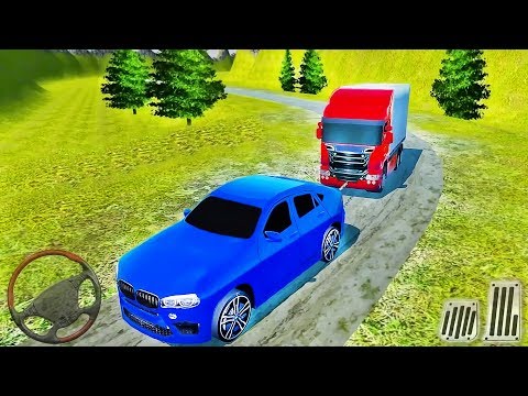 Offroad Car Driving Simulator: Chained Car Towing Truck 2019 - Android GamePlay