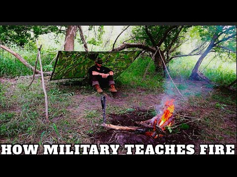 Military Survival Training - Fire Craft! The Basic Course and Test!
