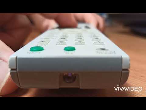 Funcionamiento del control para DVD Sony RMT-D175A.