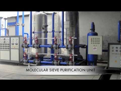 Cryogenic oxygen plant - air separation plant