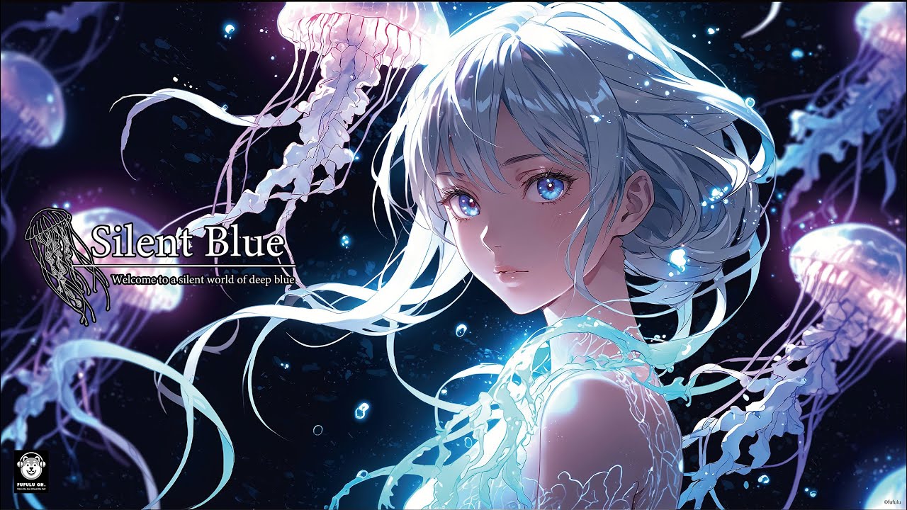 🌊Silent Blue – 海の精霊が誘う、やさしい眠りの音楽集３【約120分】