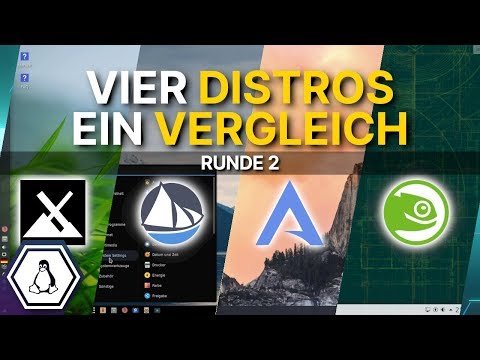 Vier Distros - Ein Vergleich: Runde 2 | #Linux