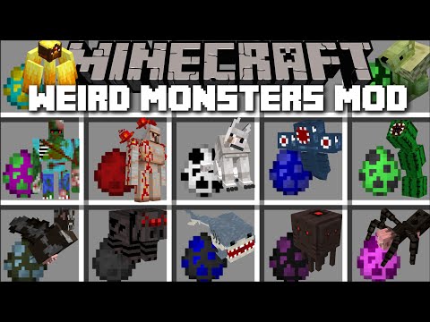 EPIC MODDED MINECRAFT: INSANE MONSTERS ATTACK!!! 😱