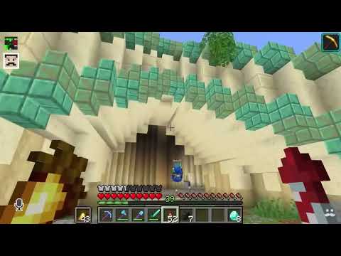 Docm77 shows Mumbo his new slime farm | hermitcraft