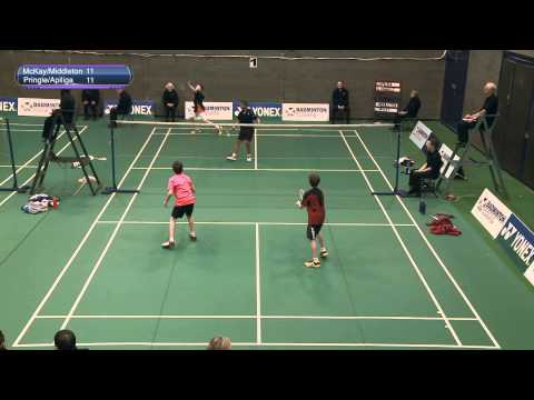 U-13 Boys Doubles Final - Scottish National Junior Championships 2014