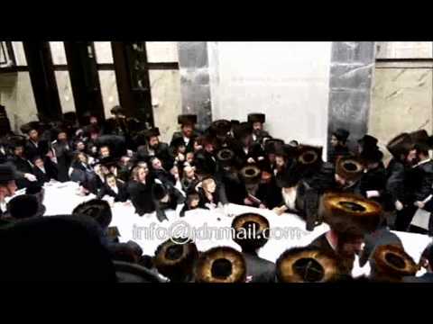 Slonim Rebbe Making Havdalah In Boro Park - Shevat 5774