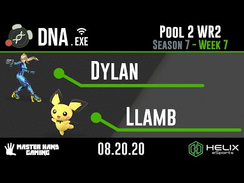 DNA.EXE S7:W7 - Dylan (Zero Suit Samus) Vs. Llamb (Pichu) - Pool 2 WR2