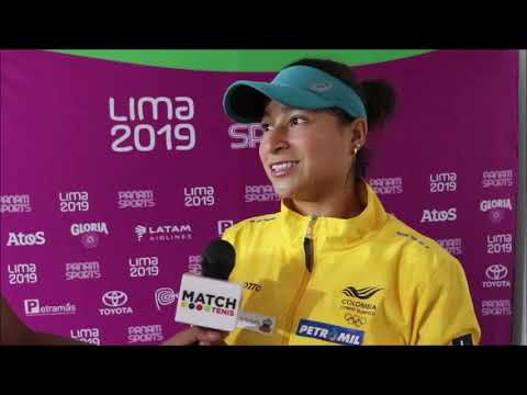 María Fernanda Herazo mantiene con vida al tenis femenino en Lima 2019