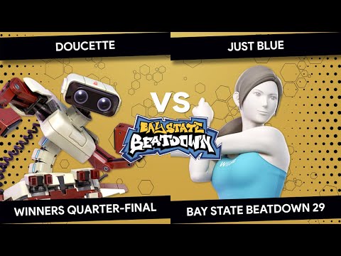 Bay State Beatdown #29 - Doucette (R.O.B.) vs Just Blue (Wii Fit Trainer) - Winners Quarters