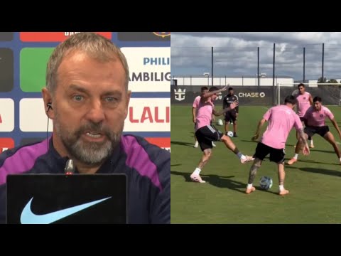 Hansi Flick gets real about the possibility of coaching Lionel Messi at Barcelona