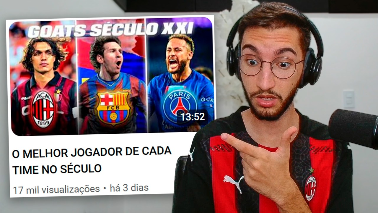 O MELHOR JOGADOR DE CADA TIME NO SÉCULO