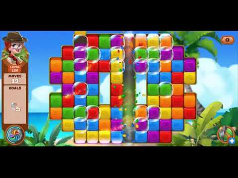 Lost Island Blast Adventure Level 186